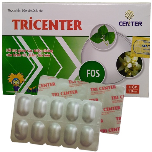 Viên uống trĩ center - phòng ngừa trĩ và táo bón