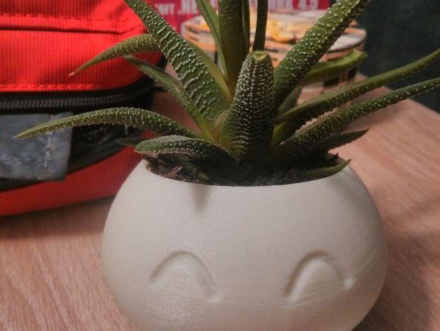 Chậu cây pokemon siêu dễ thương - Cute Oddish planter