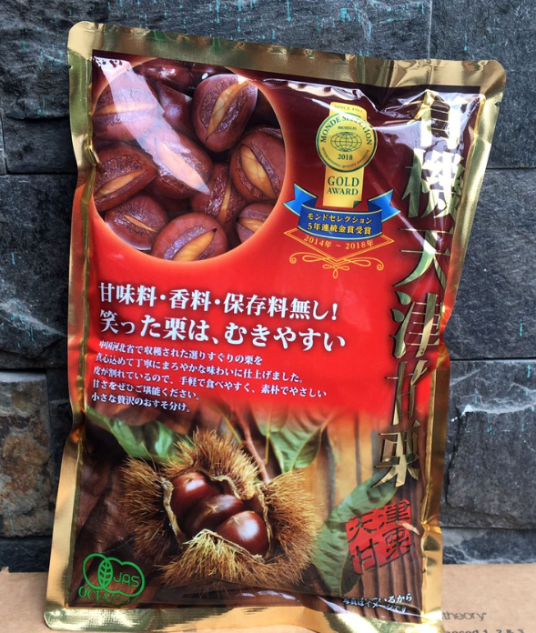 Hạt dẻ hấp Nhật Bản - túi 260g
