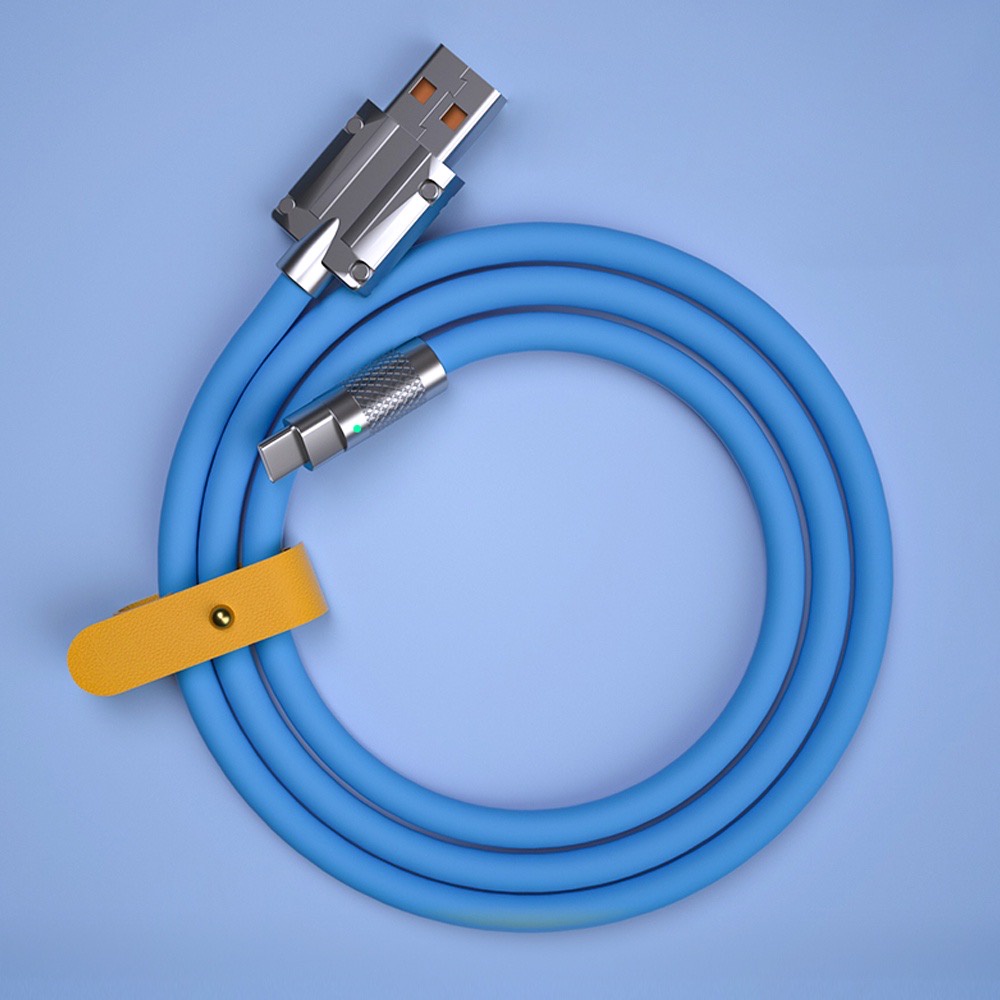 Dây Cáp Sạc Nhanh Silicon Siêu Bền USB - Micro , USB - Type C / USB - I/P - TuHaiStore