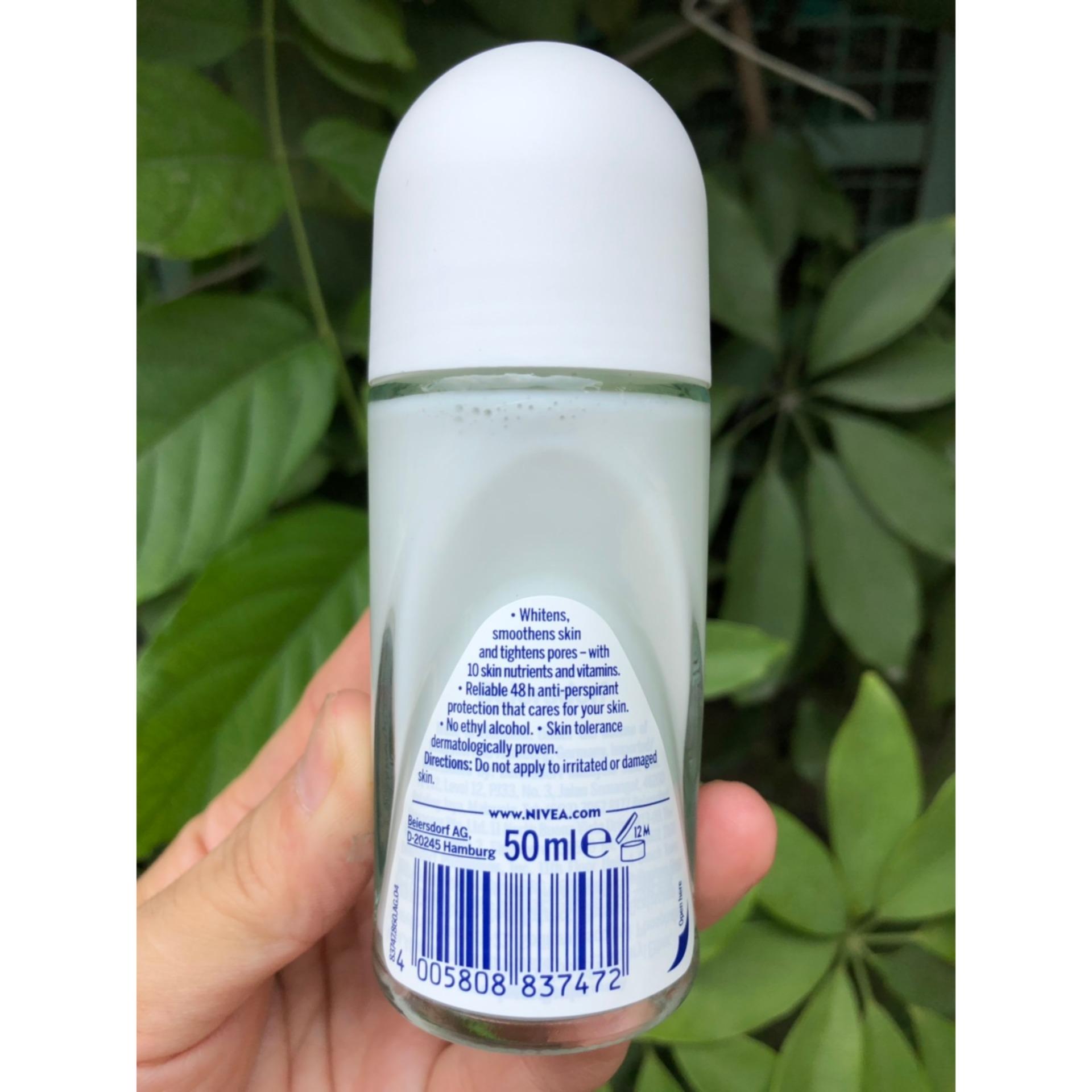ComBo 2 Lăn Khử Mùi Trắng Da Nivea Extra Whitening 50ml x 2