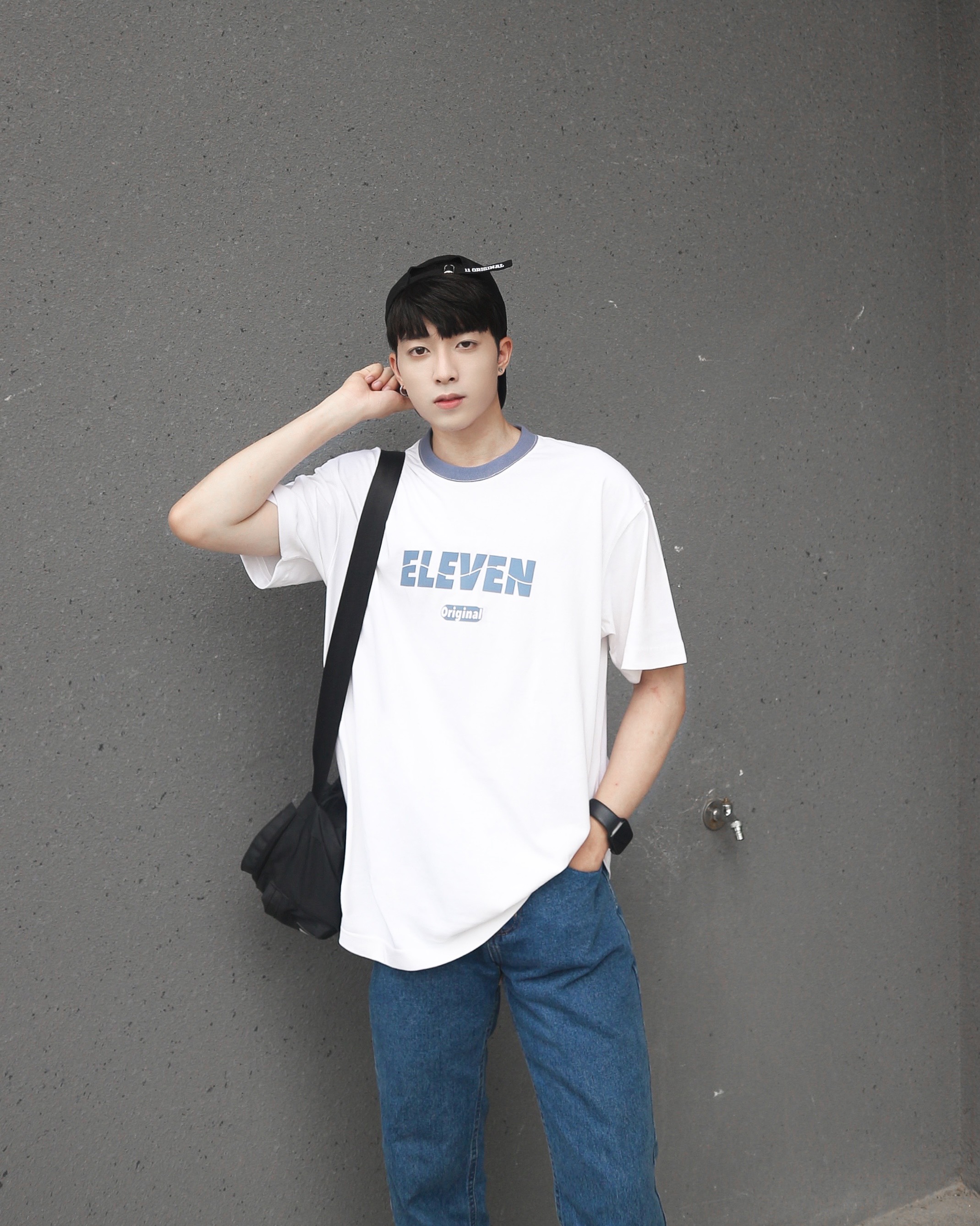 Áo thun Unisex Eleven Original - Blue
