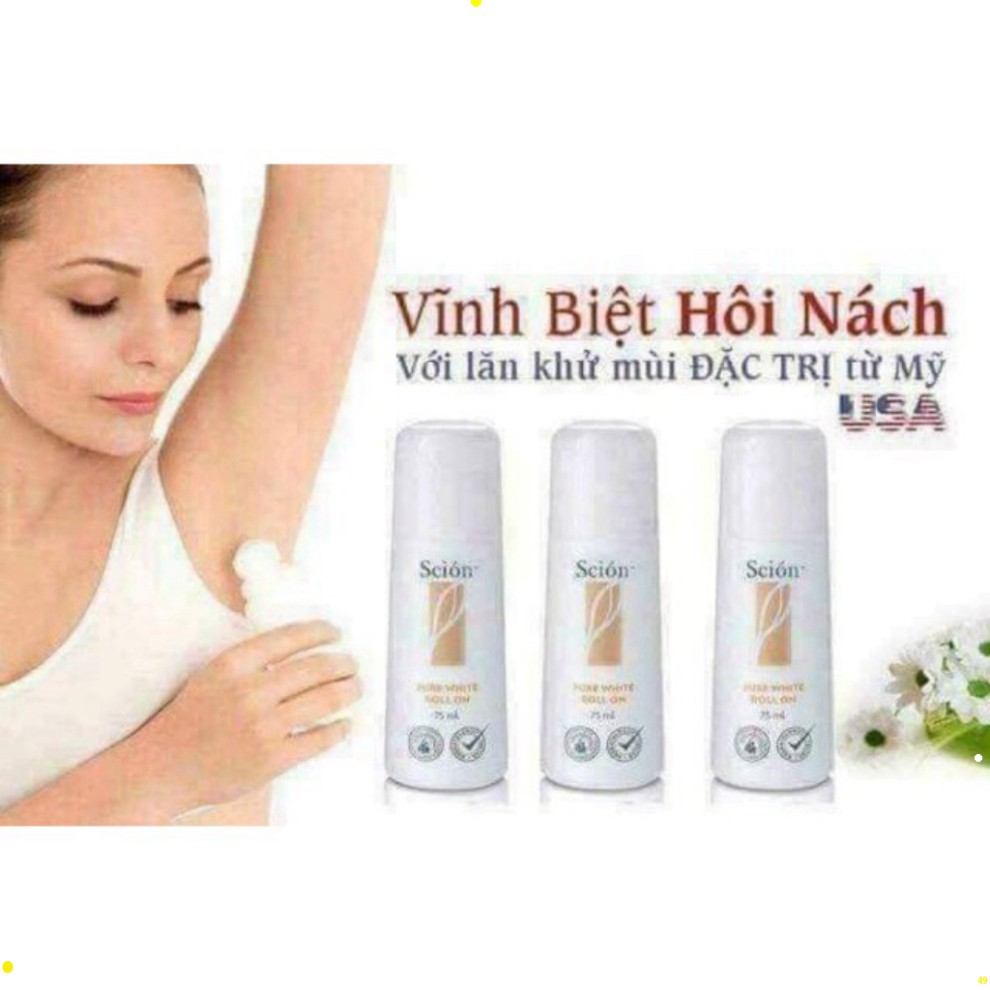 Combo 2 lăn khử mùi scion nuskin chính hãng - lăn nách scion - khử mùi hôi nách hôi chân 75ml