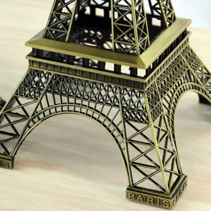 Mô hình tháp Eiffel hợp kim cao 25cm