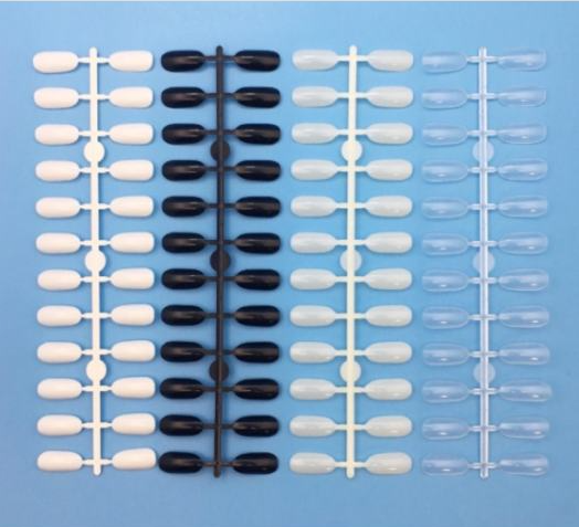 Móng vỉ phom tròn học nail (240 móng)