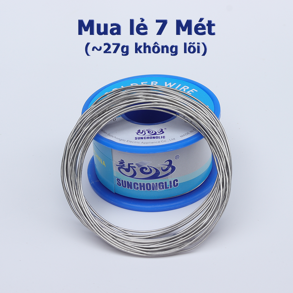 Thiếc hàn cao cấp SUOER 60/40 65/35 nhẹ lửa độ bóng cao