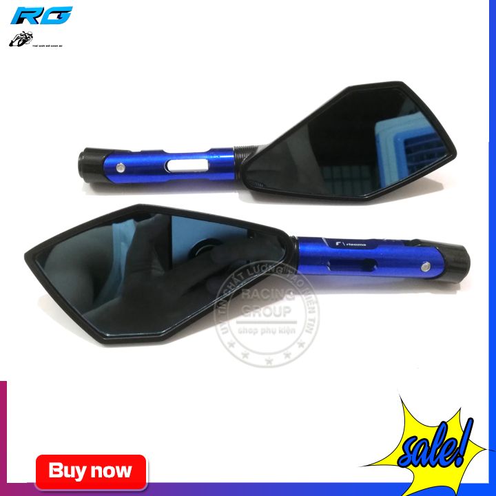 [HCM]Gương chiếu hậu Rizoma 5 cạnh - Xanh Trái