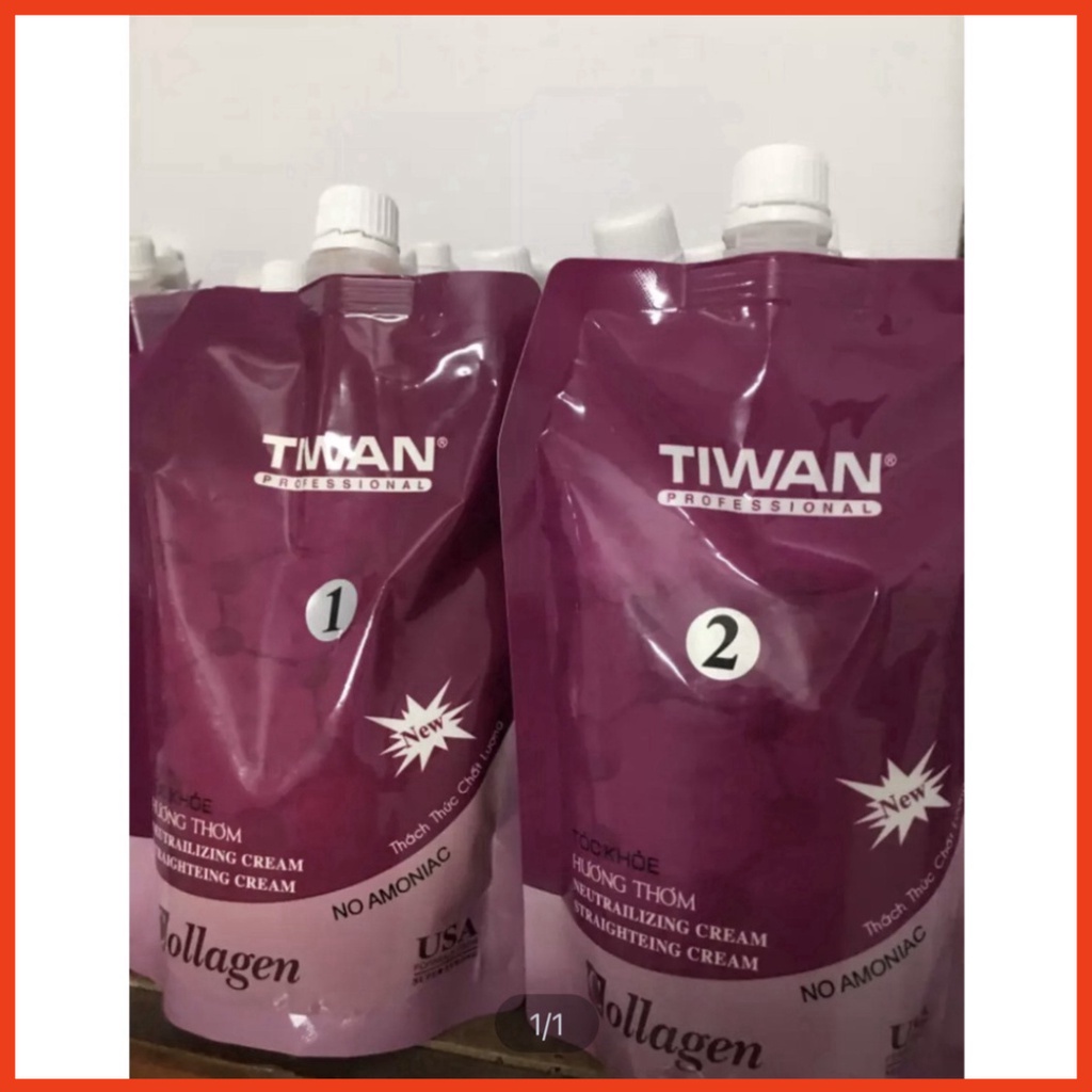 Cặp duỗi tóc collagen TIWAN - duỗi tóc collagen TIWAN