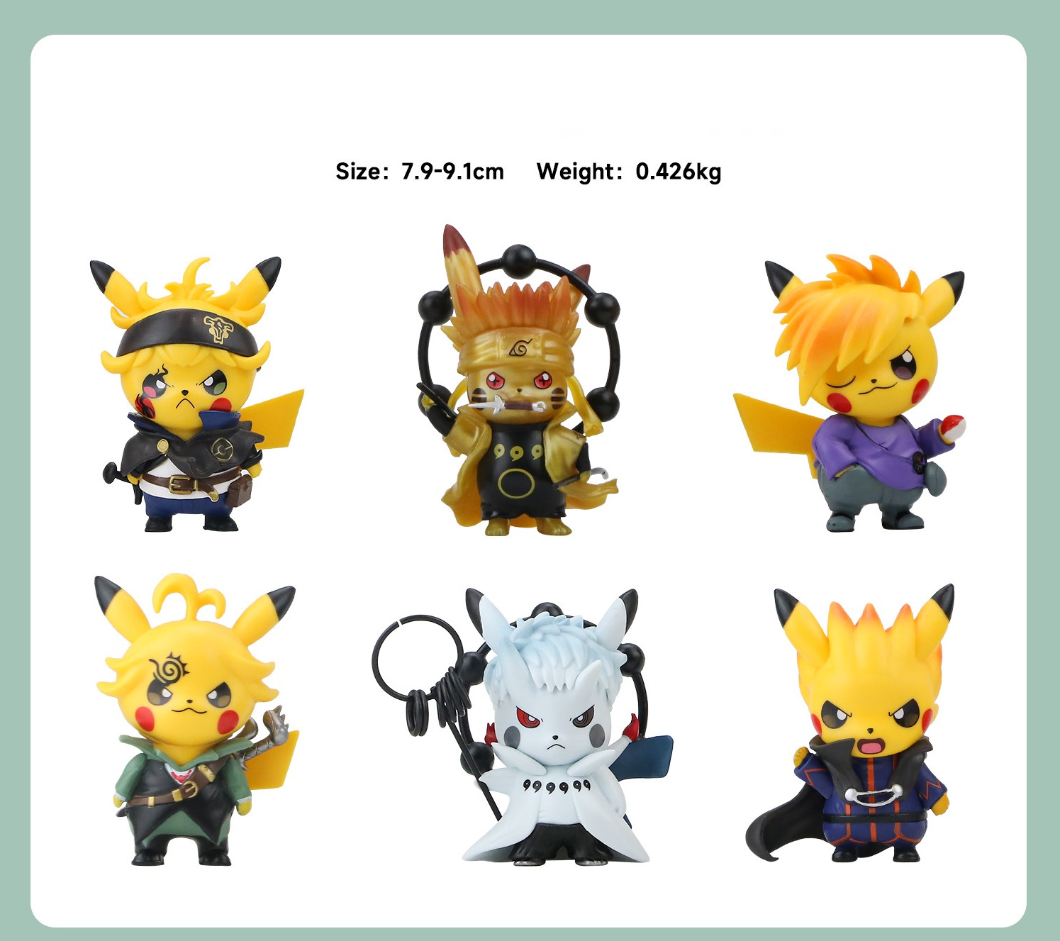 Mô hình pokemon siêu cá tính-Mẫu 2