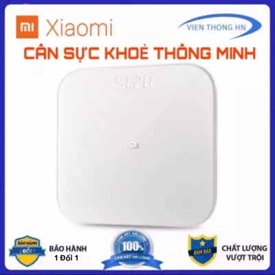 Cân điện tử thông minh Xiaomi scale 2 - cân sức khỏe màn hình led gen 2 bluetooth kết nối với điện thoại - Vien Thong HN