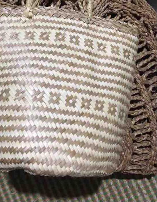 Giỏ cói đựng đồ, đi chợ chắc chắn
