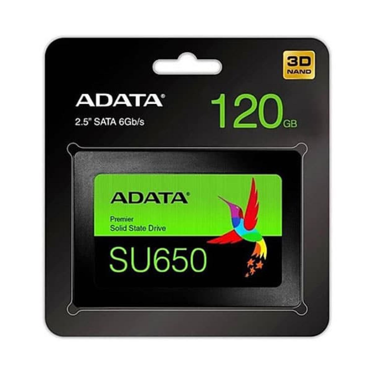 [Hỏa Tốc HCM] Ổ cứng SSD 120GB ADATA SU650 - Chính Hãng 100%