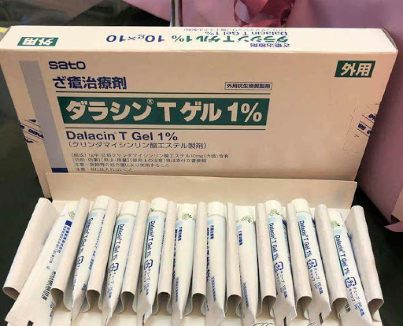 Kem Trị Mụn Dalacin T Gel 1% Nhật Bản giá rẻ