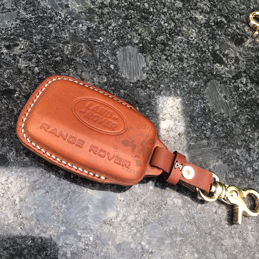 Bao da chìa khóa Range Rover, RangeRover Handmade da thật 002