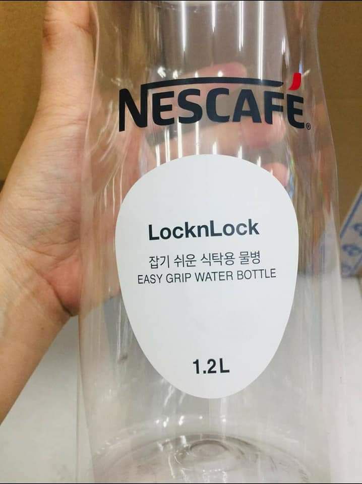 [HCM]Bình nhựa lock lock 1.2 lít