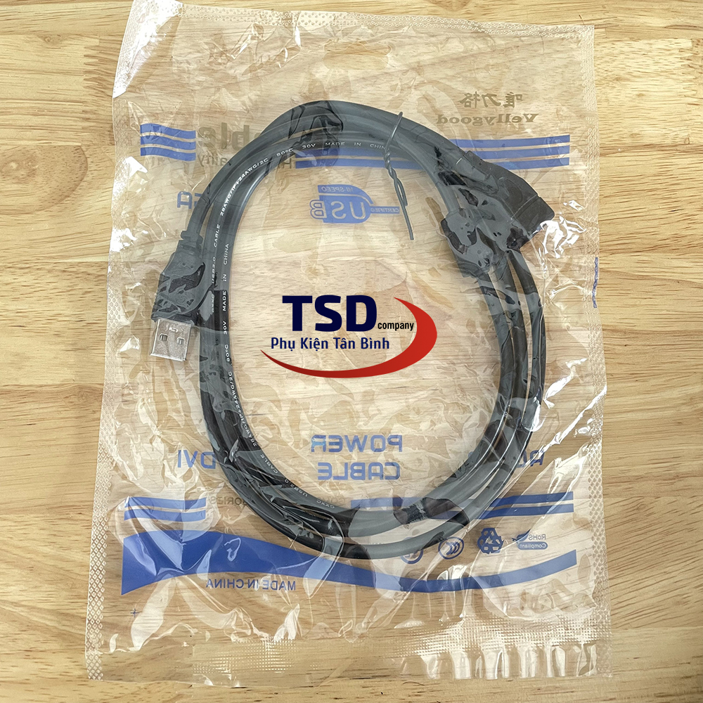 Cáp USB Nối Dài 1.5 Mét Xịn Không Nhiễu - Cable USB