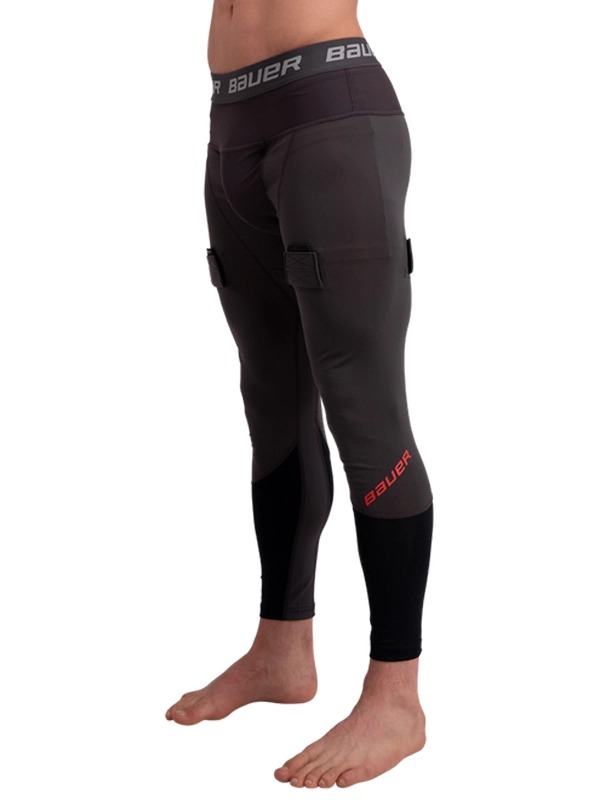 Quần legging nam bauer pro compression jock pant - size s-m