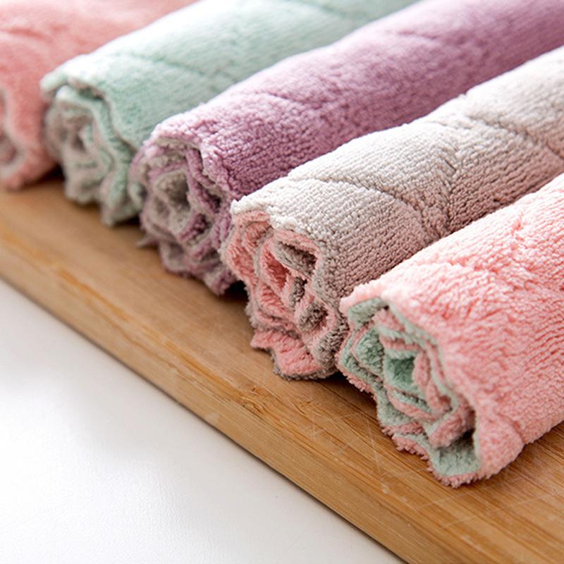 Khăn lau đa năng siêu thấm hút, mềm mịn khăn lau bếp, khăn lau chén, khăn lau tay