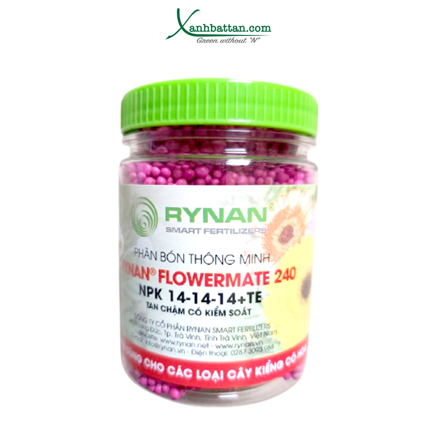 Phân Tan Chậm Cho Lan Rynan Flowermate 240 Dạng Thông Minh