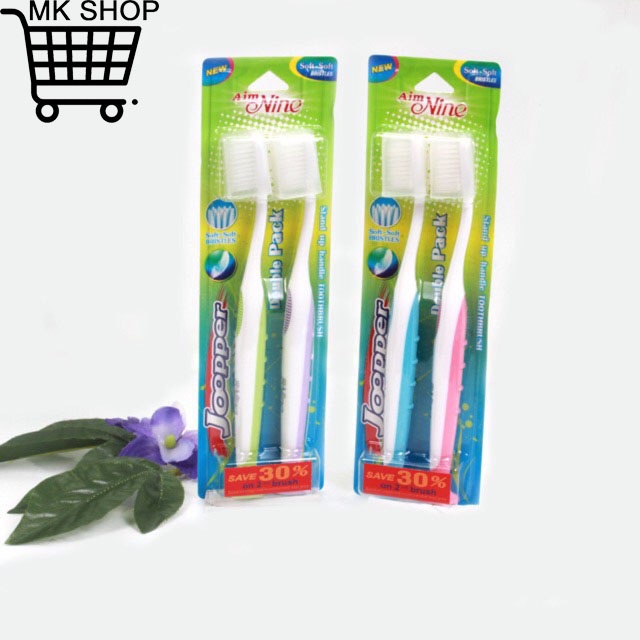 Bàn Chải Nine Joopper Thái Lan Đơn, Đôi Người Lớn