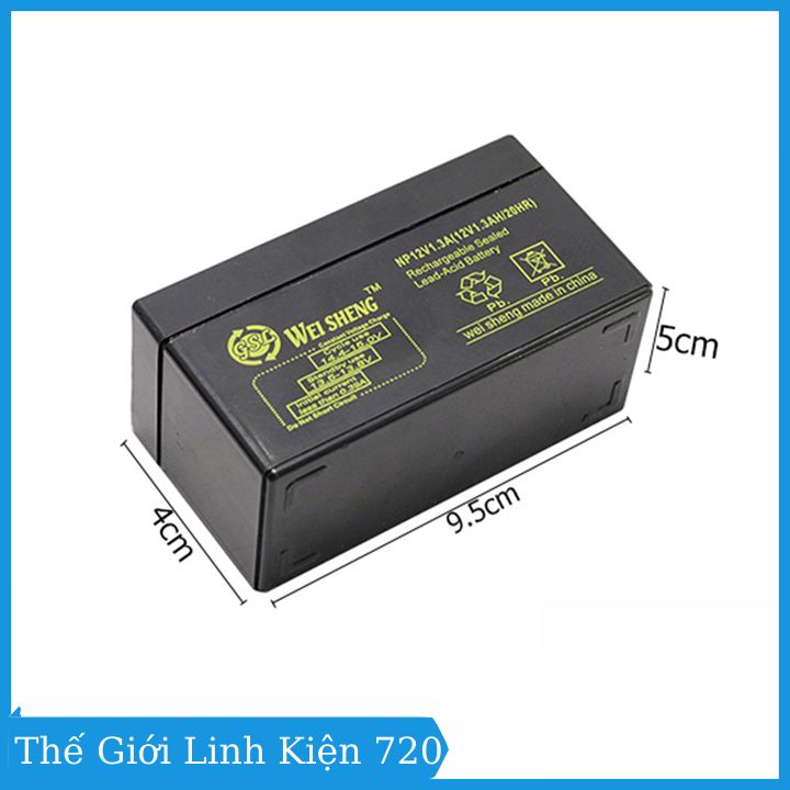 Ác Quy Khô Wei Sheng 12V