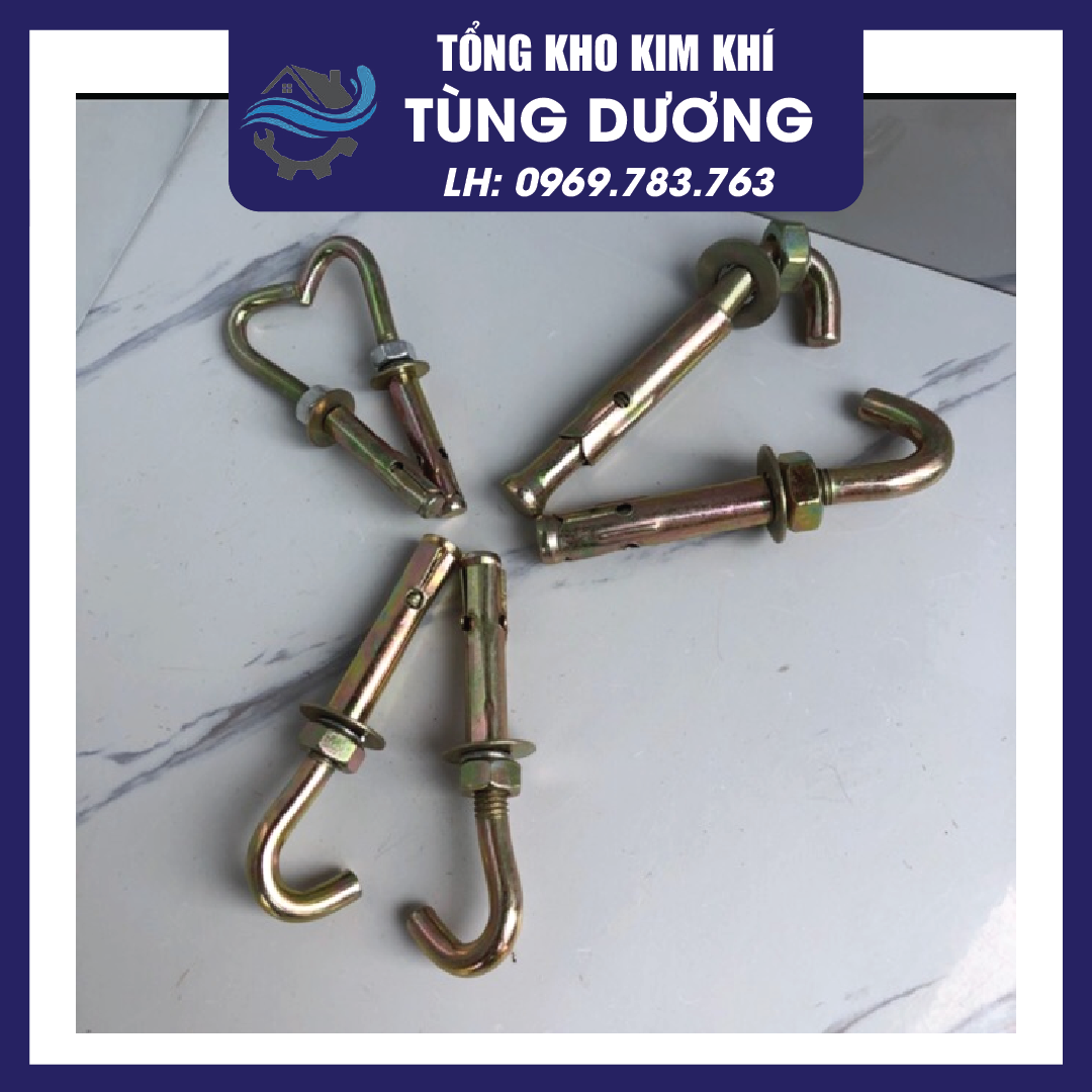 Nở sắt Móc ( tắc kê sắt móc ) các cỡ 6-8-10