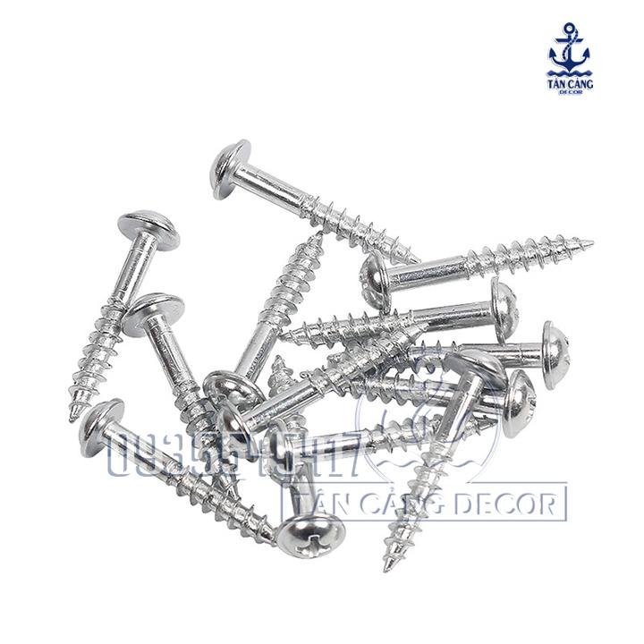 100 cái đinh vít khoan chéo WNEW ( Nhiều Kích Thước : 4 - 25 / 4 - 30 / 4 - 38 mm )