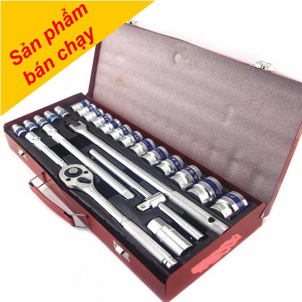 Bộ tuýp 24 chi tiết đức hệ mét top