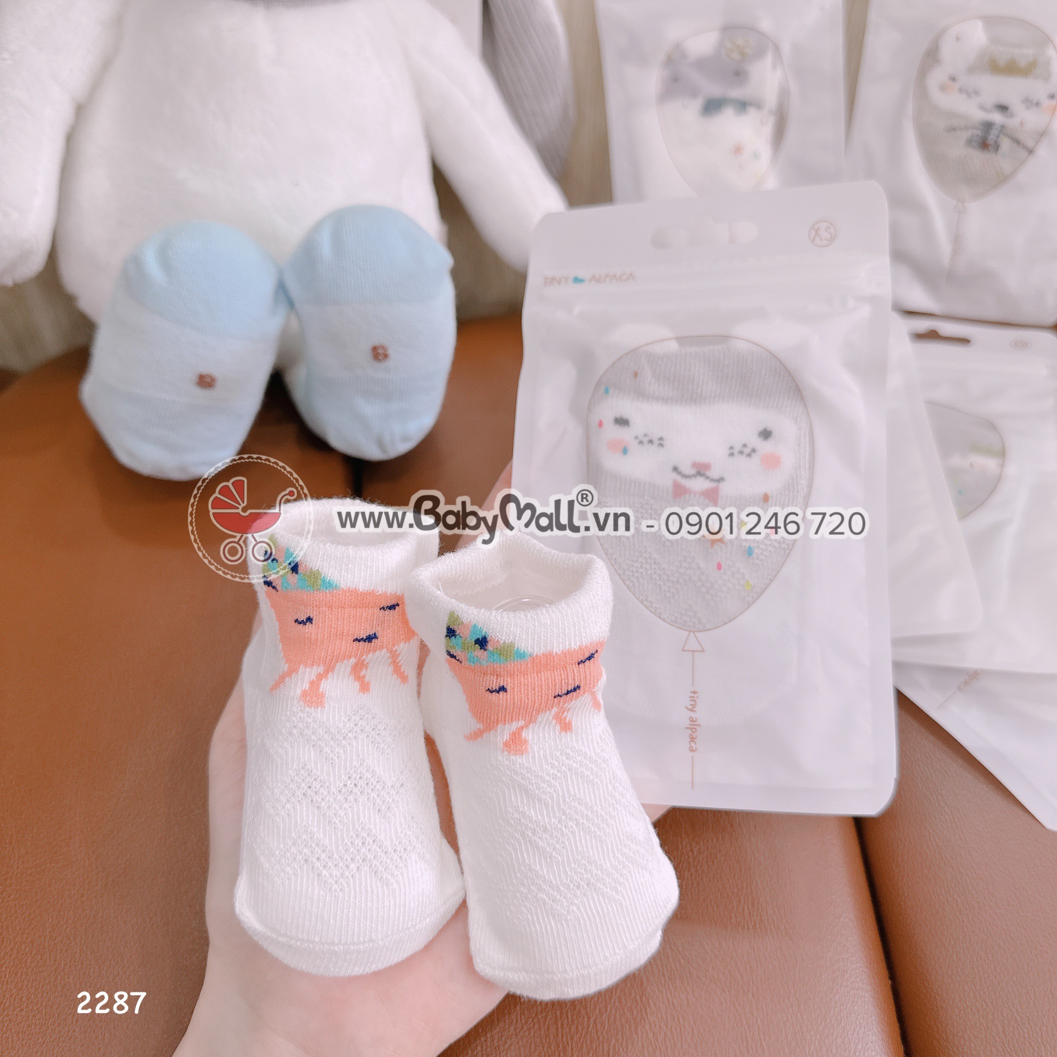 Tất lưới Tiny cho bé Babymall.vn