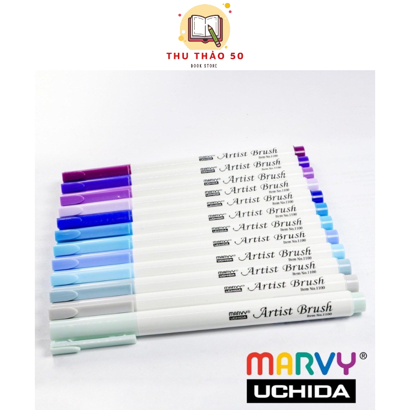 Bút marker brush marvy uchida #1100.