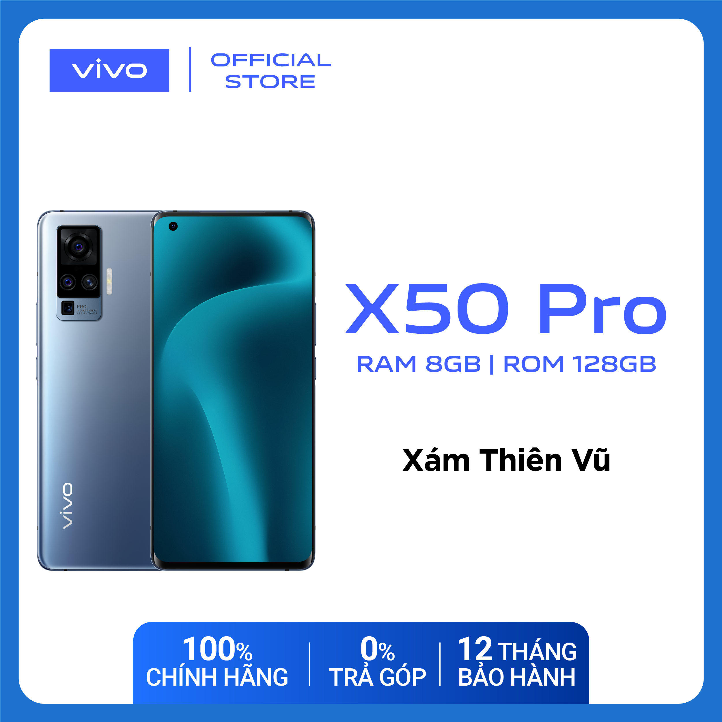 SIÊU PHẨM MỚI Điện thoại Vivo X50 Pro (8GB/256GB) -...