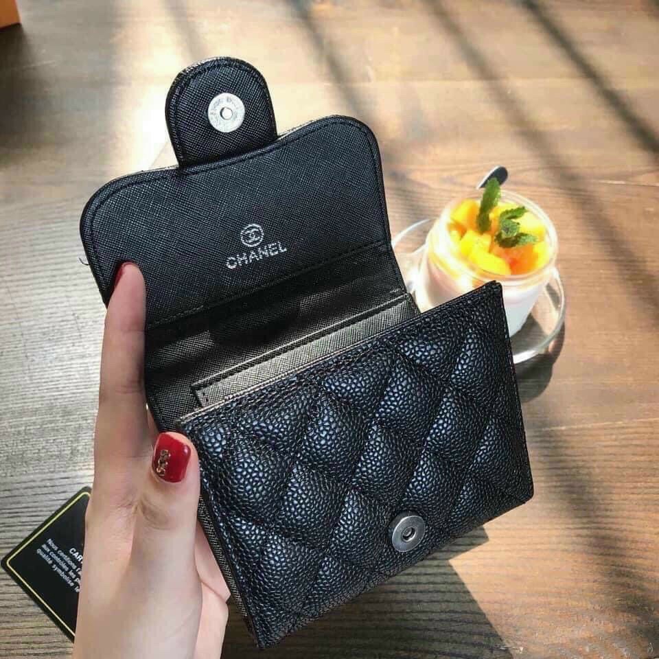 Ví Channel mini cầm tay fullbox size 12cm