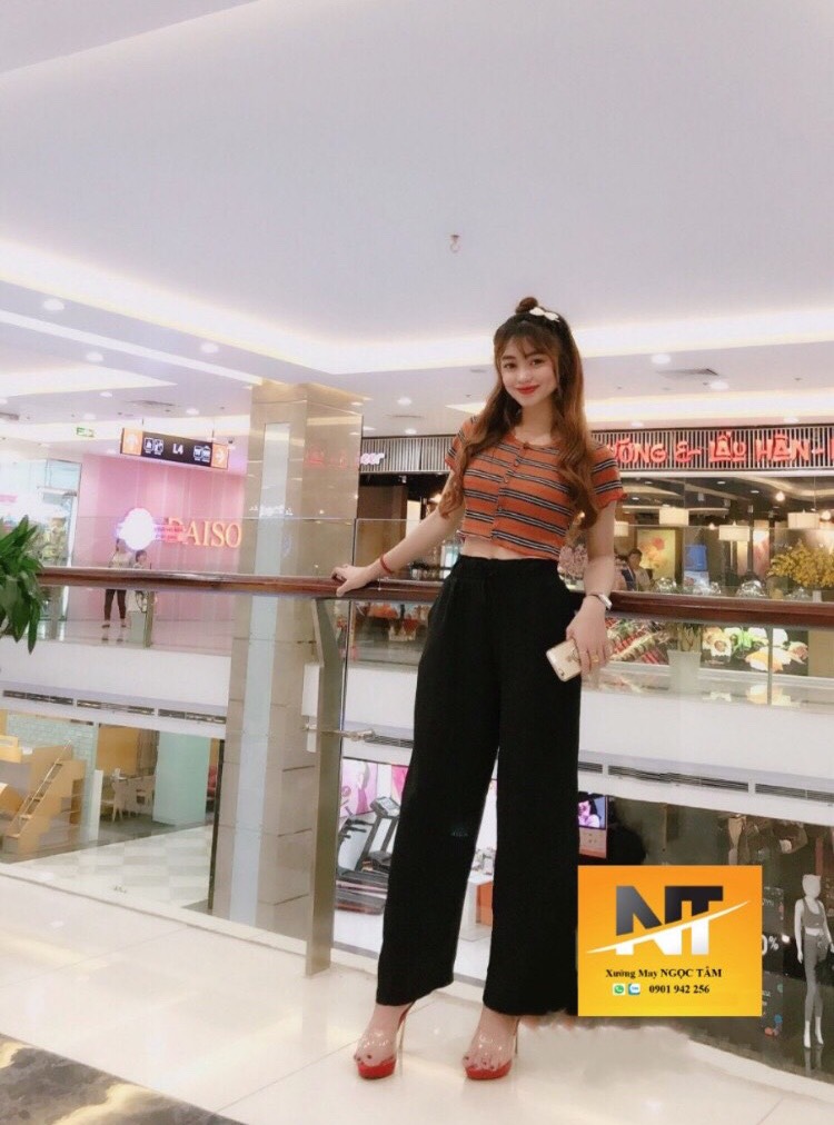[50-60KG] QUẦN ĐŨI DÀI ỐNG RỘNG NỮ THỜI TRANG