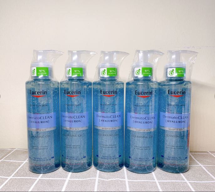 [Chính hãng] Sữa Rửa Mặt Eucerin cho Da Nhạy Cảm Eucerin DermatoCLEAN [HYALURON] Cleansing Gel 200ml
