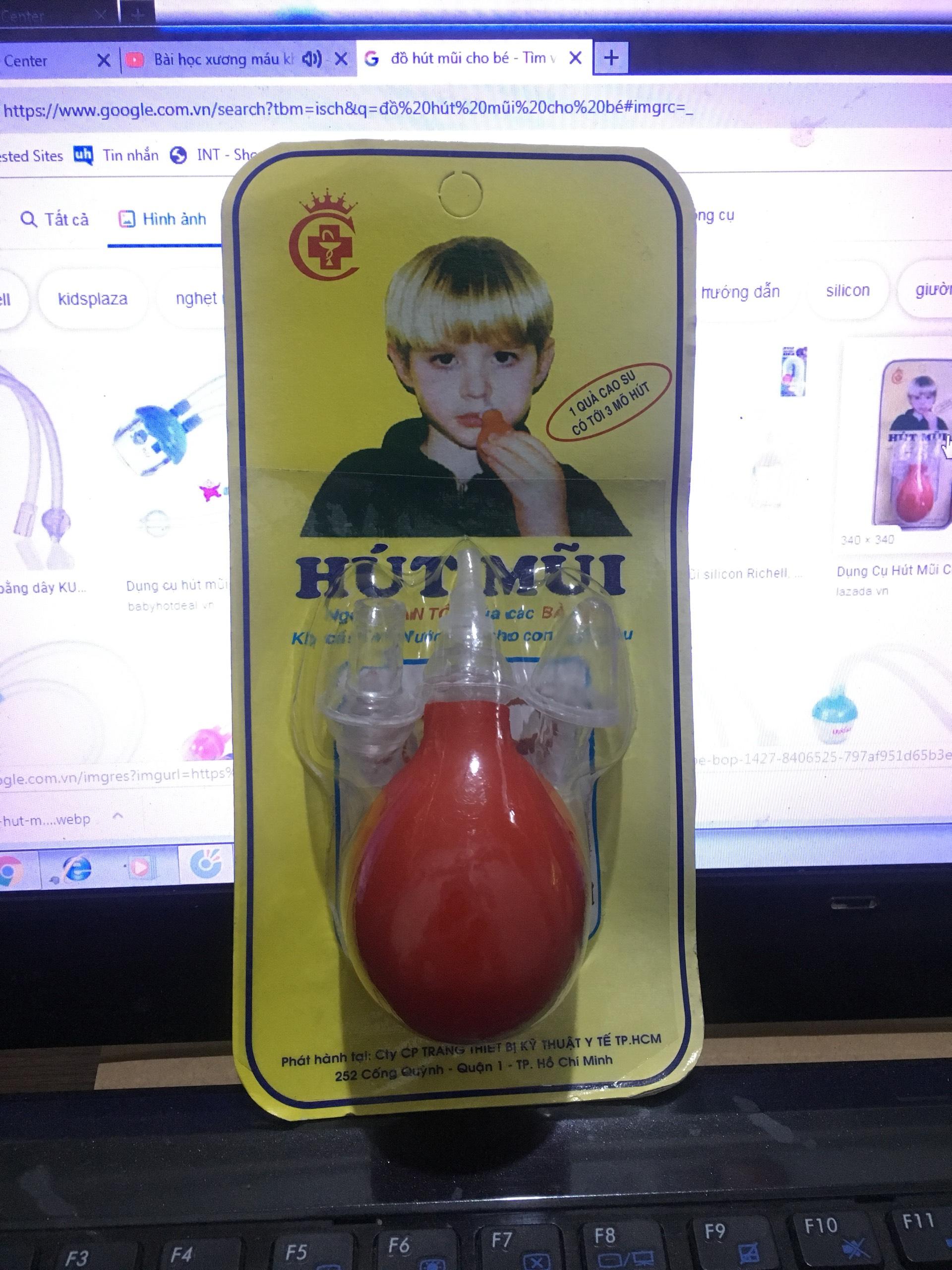 đồ bóp hút mũi cho trẻ em