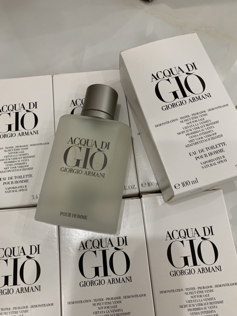 Nước hoa tester acqua di gio (giò trắng)100ml (như hình)