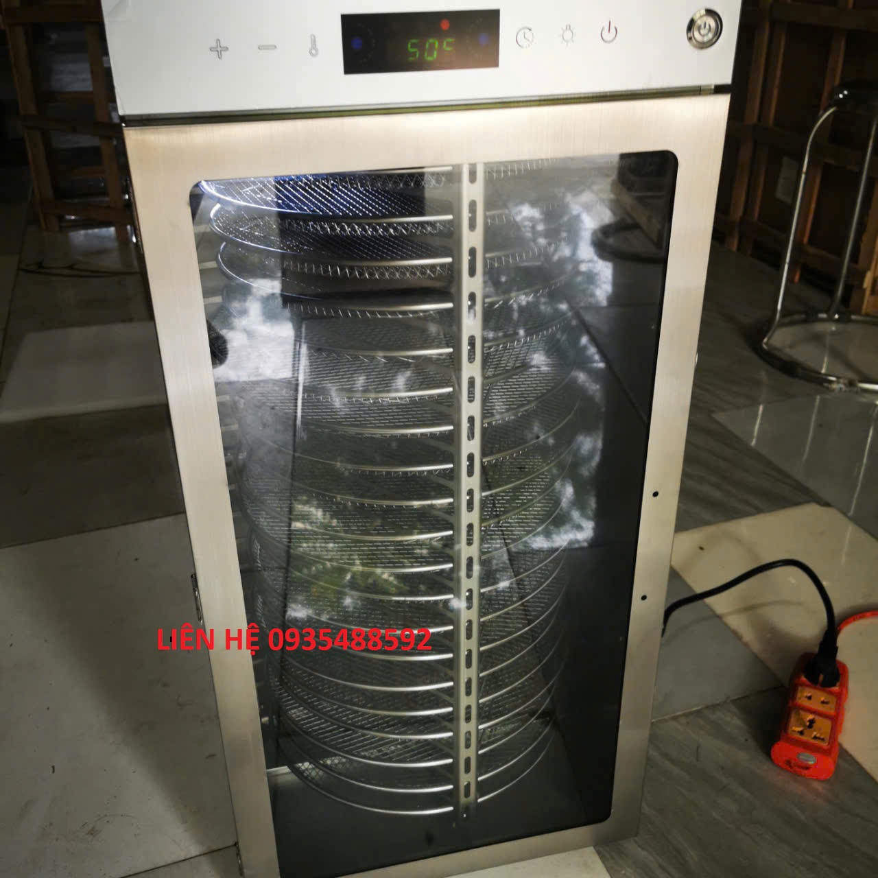 MẤY SẤY THỰC PHẨM UCK chính hãng-20 khay tròn giá rẻ,bảo hành 12 tháng