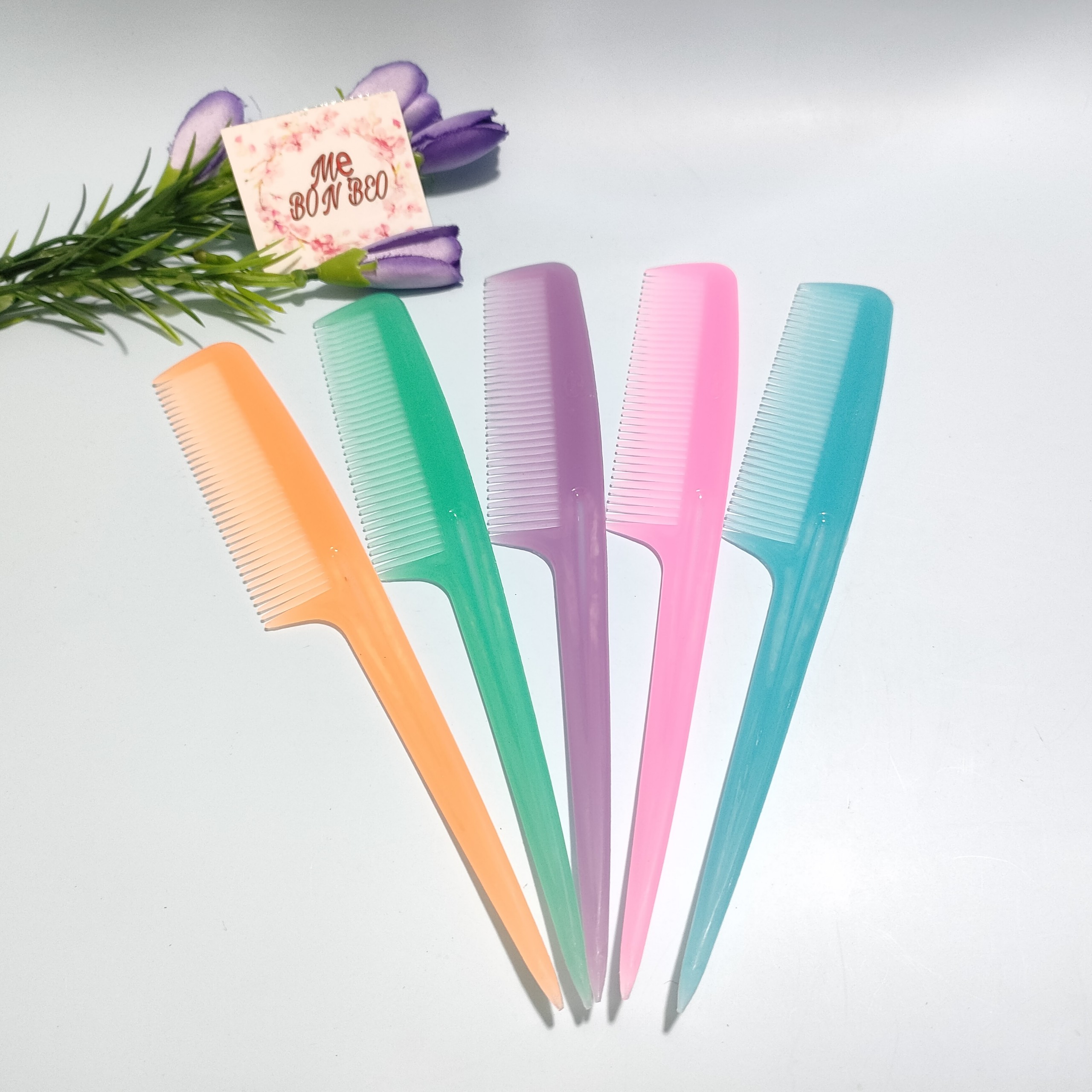 (1 cây) Lược đuôi nhọn chia tóc rẻ ngôi tóc (21cm x 2.5cm)