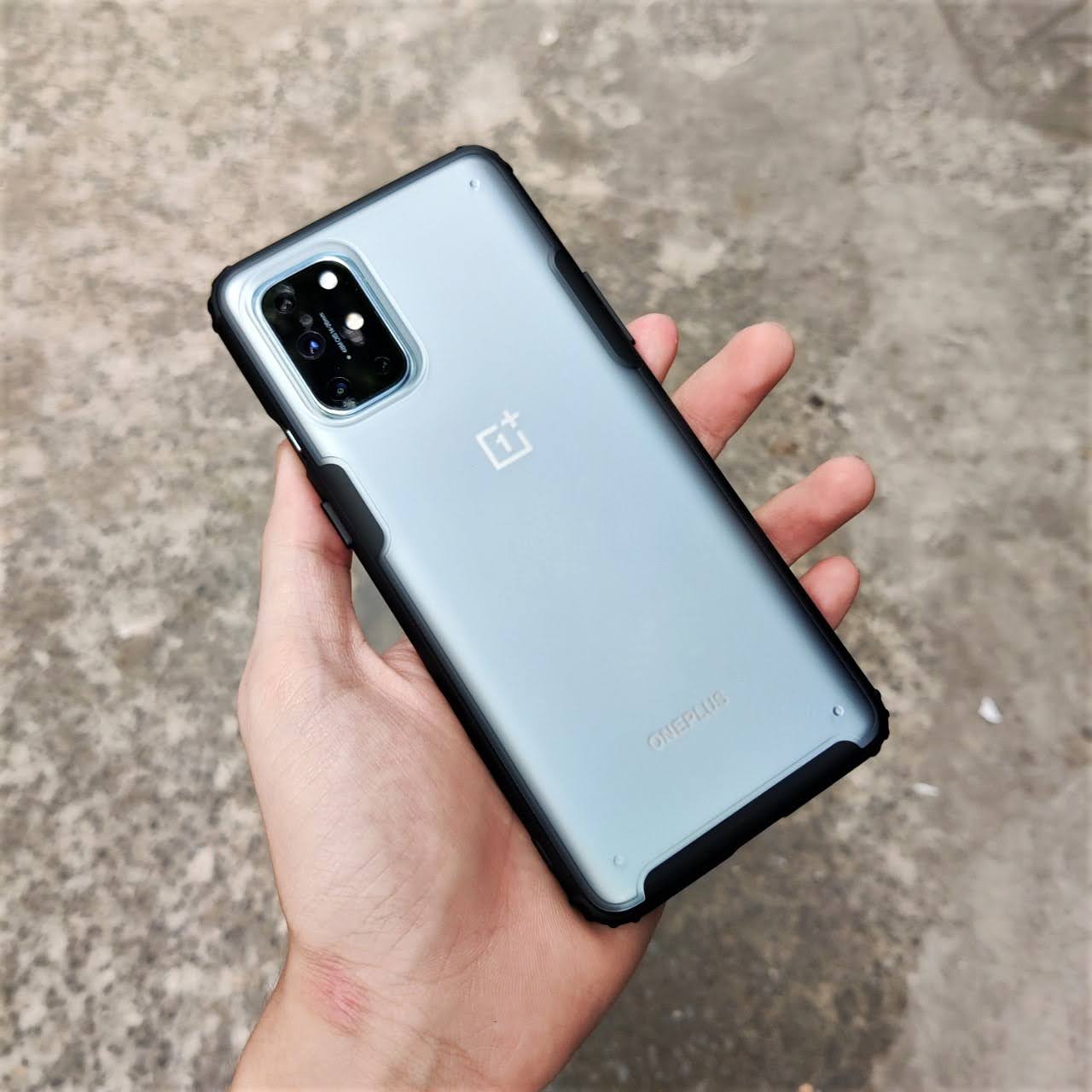 [HCM]Ốp lưng OnePlus 8T nhám viền màu Ver 2