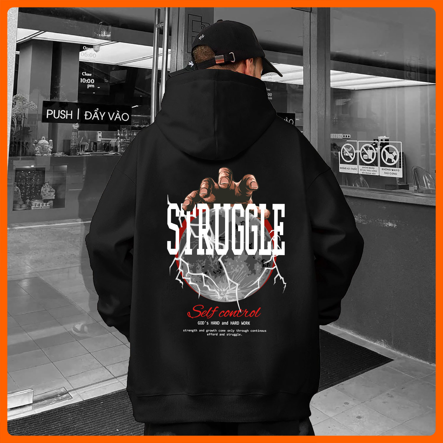 [Hoàn Tiền 15%] [SIZE ĐẠI] ÁO KHOÁC HOODIE UNISEX FORM RỘNG 40-90KG CHẤT VẢI NỈ BÔNG DÀY DẶN - HÌNH IN CỰC CHẤT