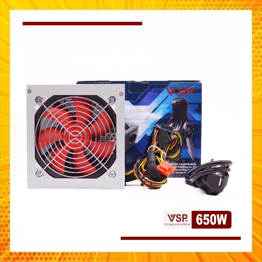 Nguồn vsp atx 650w