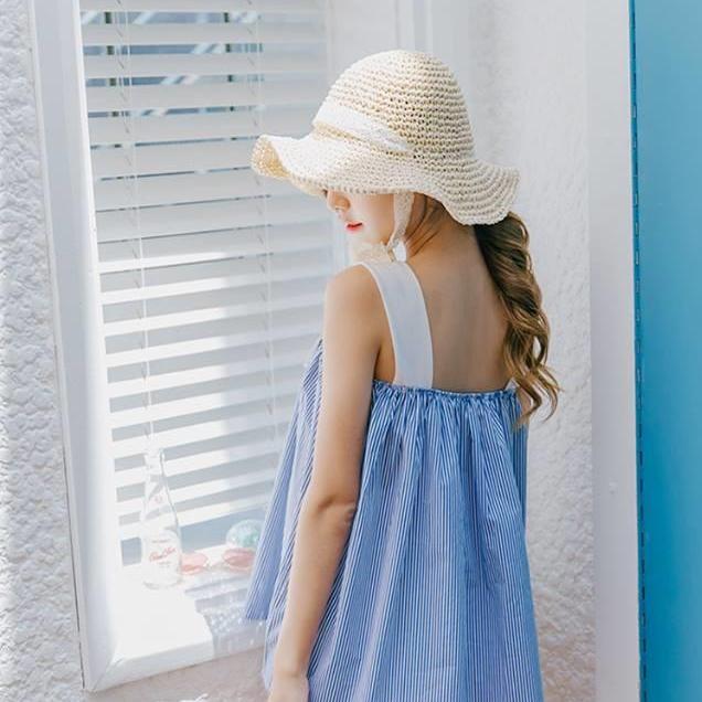 Mũ Cói Thắt Nơ Ulzzang Hàn Quốc Hot Trend