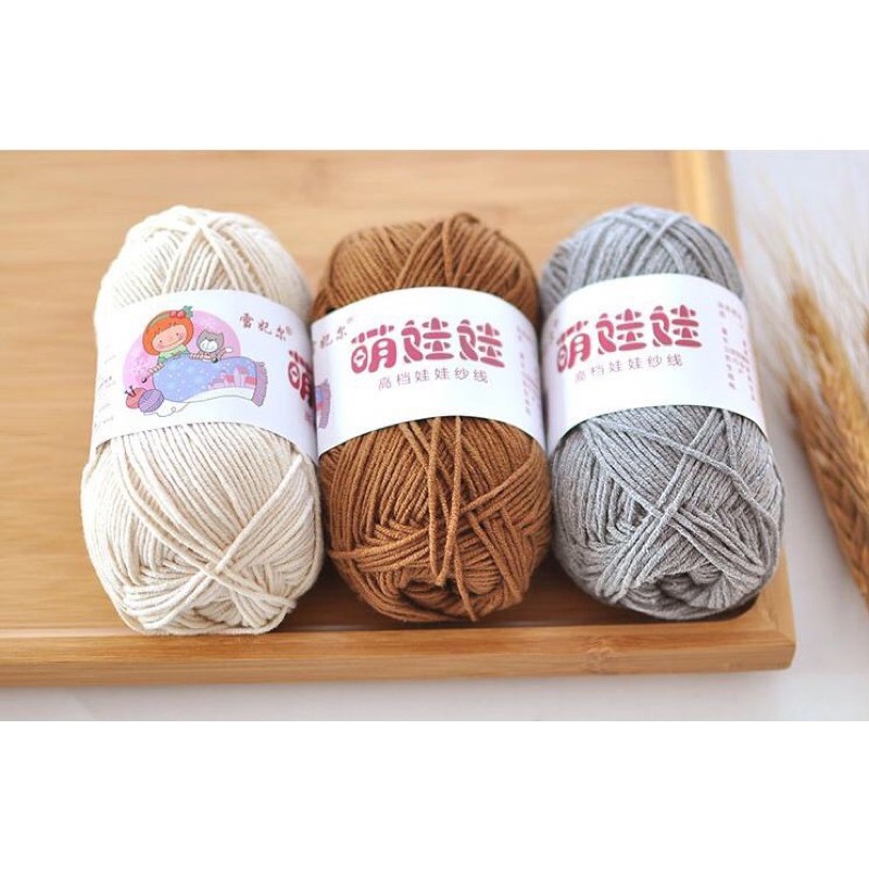 Len Baby Yarn [Bảng màu 61 - 66]