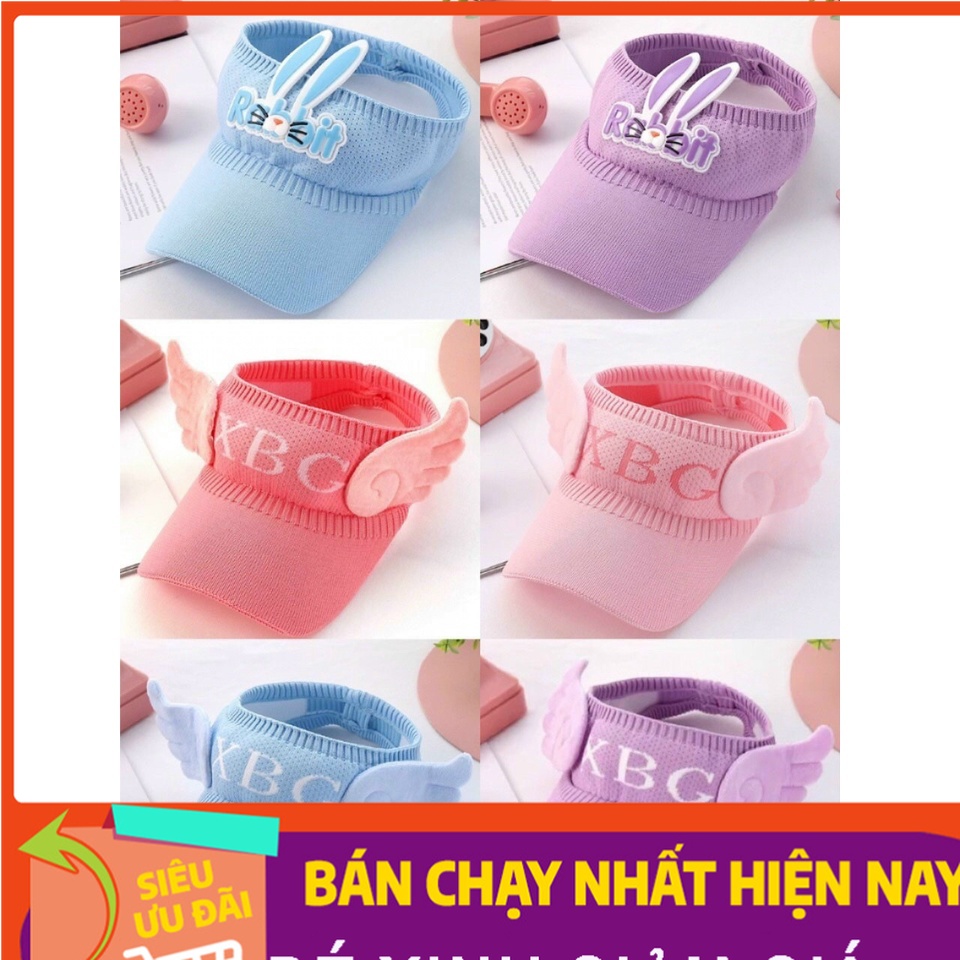 SỈ Mũ lưỡi trai cho bé gái bé trai từ 2 tuổi-10 tuổi hỡ nữa đầu cute đi biển phong cách hàn Quốc Mũ nón trẻ em YOOKIDS