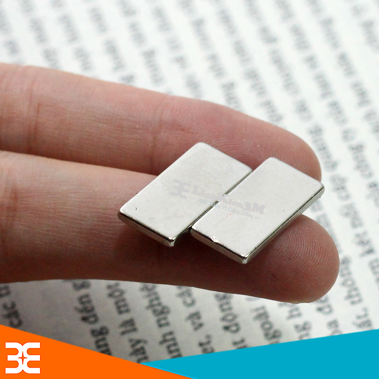 10 Viên Nam Châm Đất Hiếm 20x10x2mm ( Từ Tính Hút Cực Mạnh )