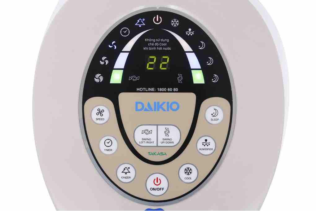 Quạt điều hoà Daikio DKA-01500B
