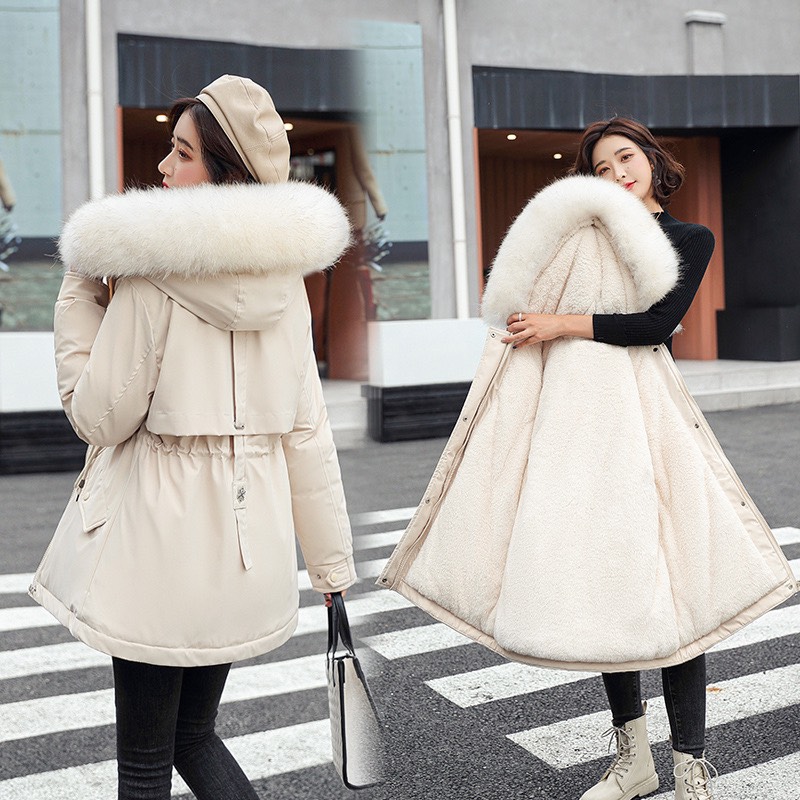 Áo PARKA 811 Dáng vừa rút eo ngoài
