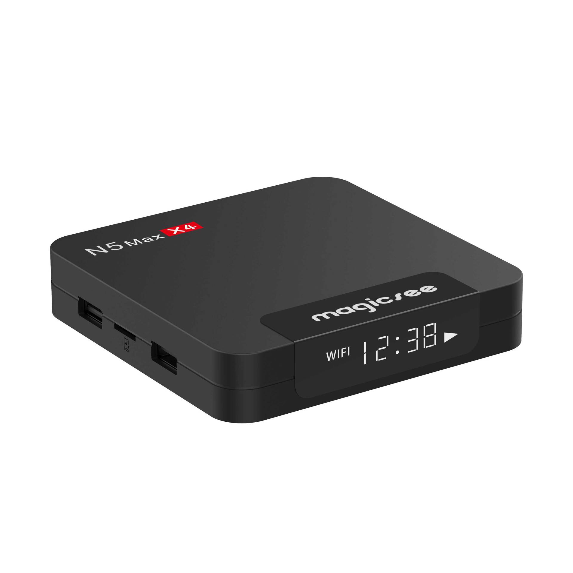 Android tivi box Magicsee N5 max - Chip S905X4, Android 11, Ram 4GB, bộ nhớ 32GB, phiên bản 2022