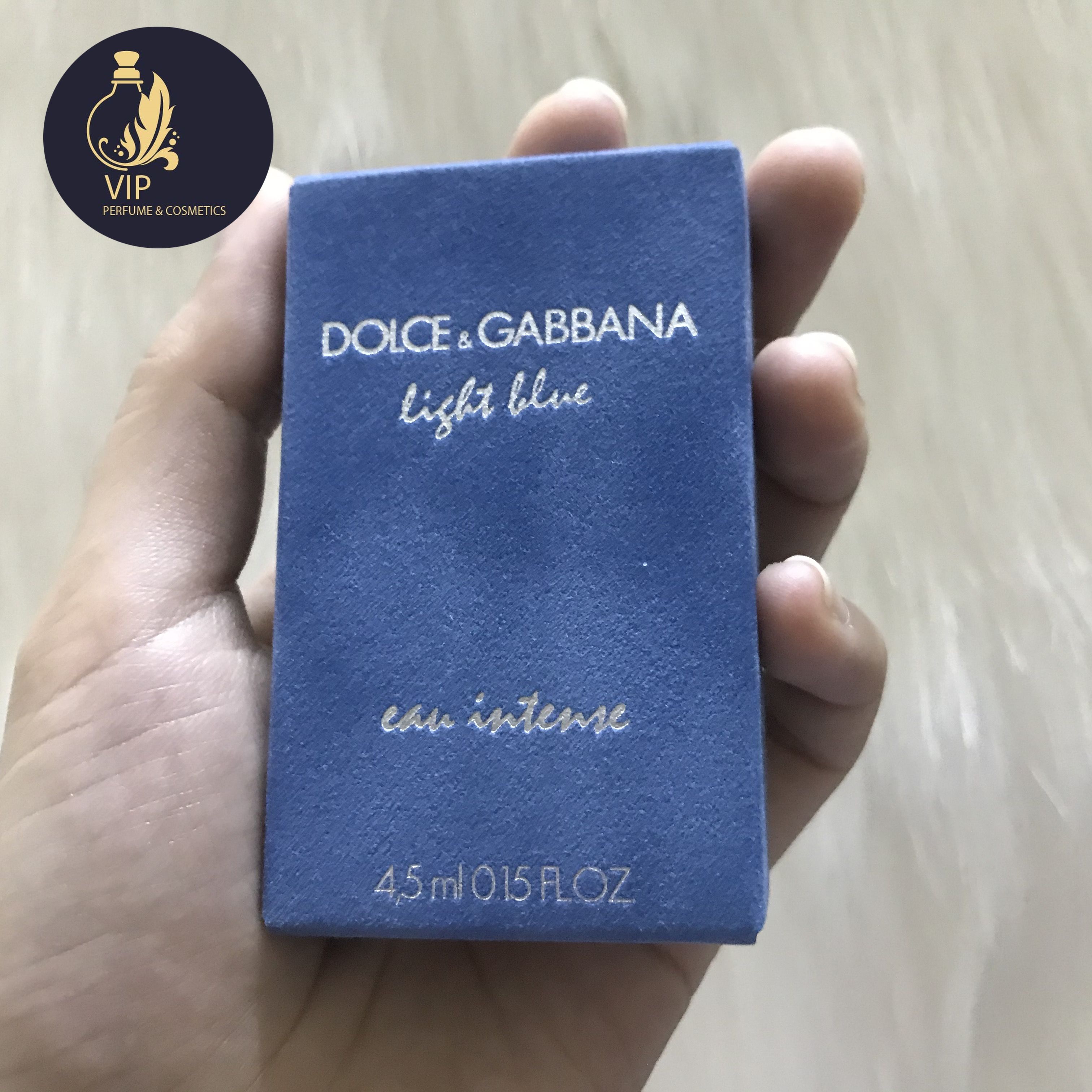 [HCM][ mini ] Nước hoa nữ Dolce & Gabbana Light Blue Eau Intense 4.5ml