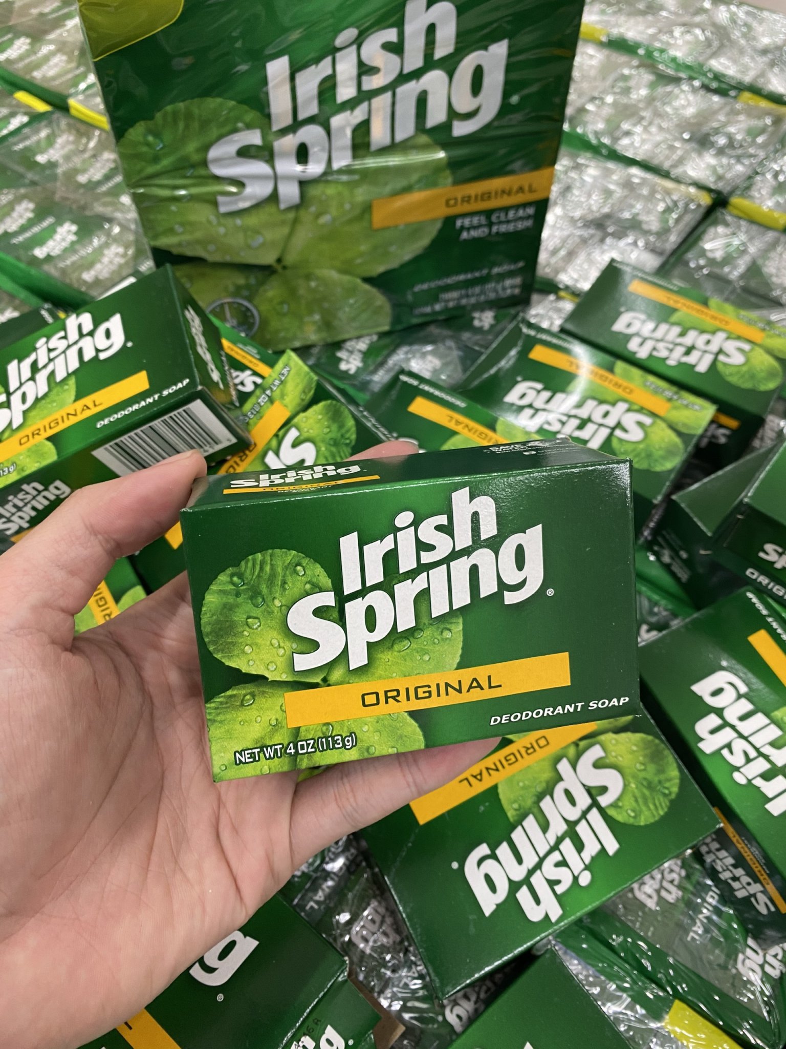 Set Xà Bông Cục IRISH SPRING Úc 127g